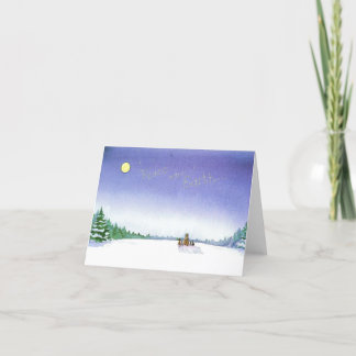 Carte de vacances Paix sur Terre