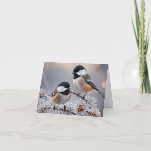 Carte de vacances personnalisée de Noël Boutique H (Devant)