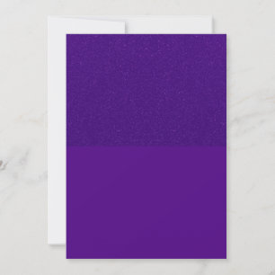 Carte de vacances personnalisée en pourpre Parties