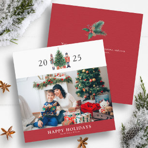 Carte de vacances photo Nutcracker
