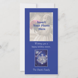 Carte de vacances photo Twinkle Angel