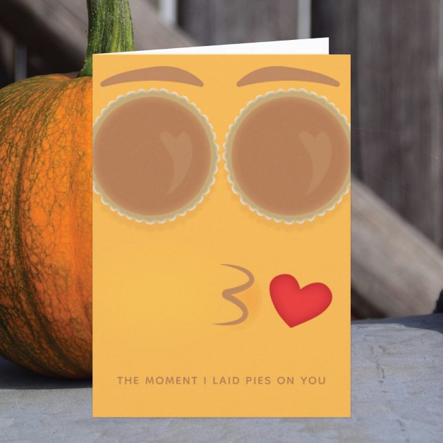 Carte de vacances Pie Eyed Kisses (Créateur téléchargé)
