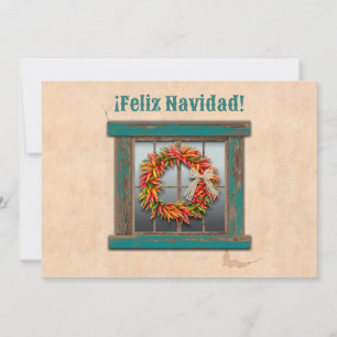 Carte de vacances Plat Ristra Wreath