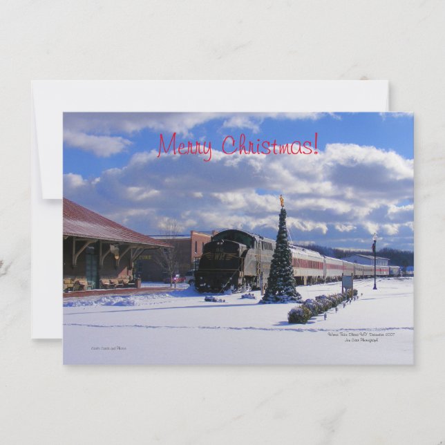 Carte de vacances plate (Devant)