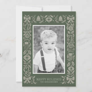 Carte de vacances plate, taille: 4,25 po x 5,5 po,