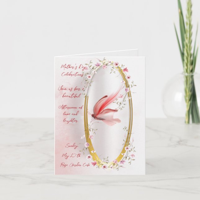 Carte de vacances pliée  (Devant)