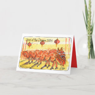 Carte de vacances pliée