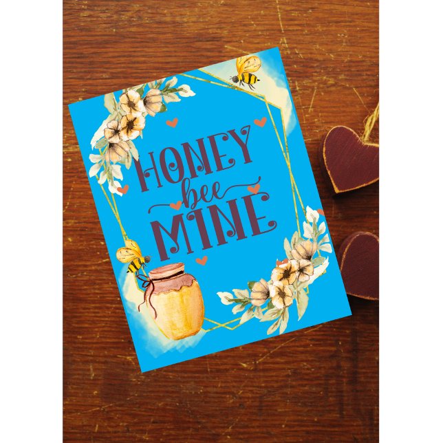 Carte de vacances pliée Honey Bee Mine pour la Sai (Créateur téléchargé)