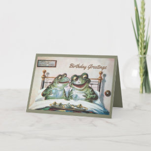 Carte de vacances pliée mariage d'anniversaire de 