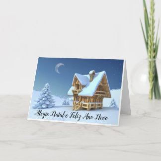 Carte de vacances portugaise avec vœux 2