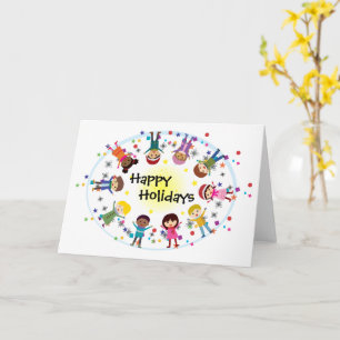 Carte de vacances pour enfants