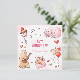 Carte de vacances pour la Saint Valentin