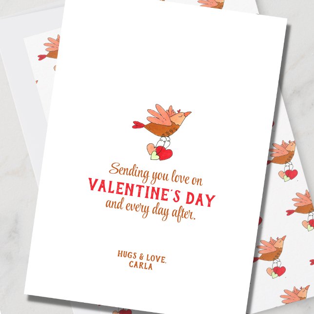 Carte de vacances pour la Saint Valentin (Créateur téléchargé)