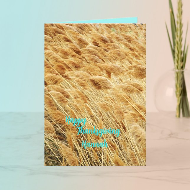 Carte de vacances pour l'amitié de Thanksgiving (Créateur téléchargé)