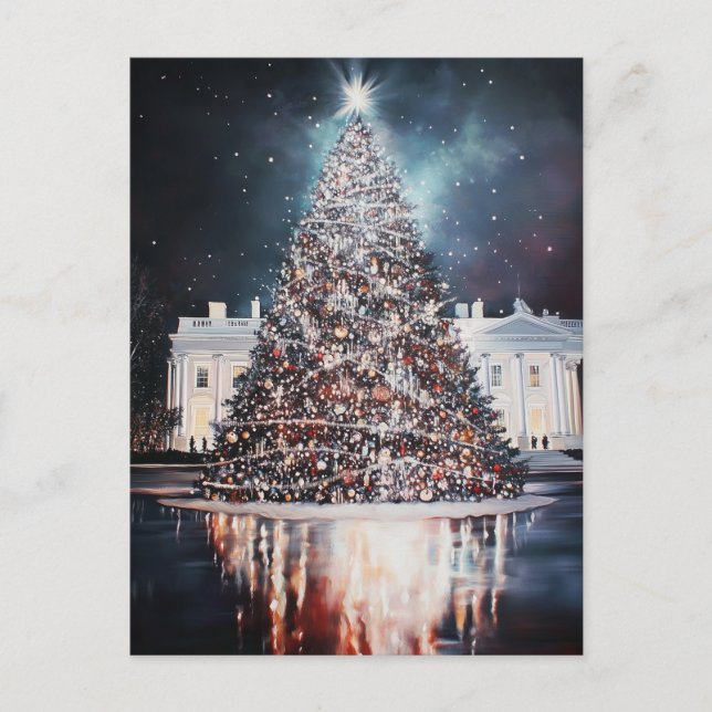 Carte de vacances pour l'arbre de Noël du Capitole (Devant)