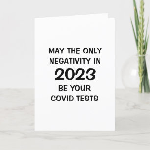 Carte de vacances pour le Nouvel An 2023