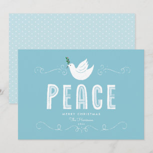 Carte de vacances pour Noël