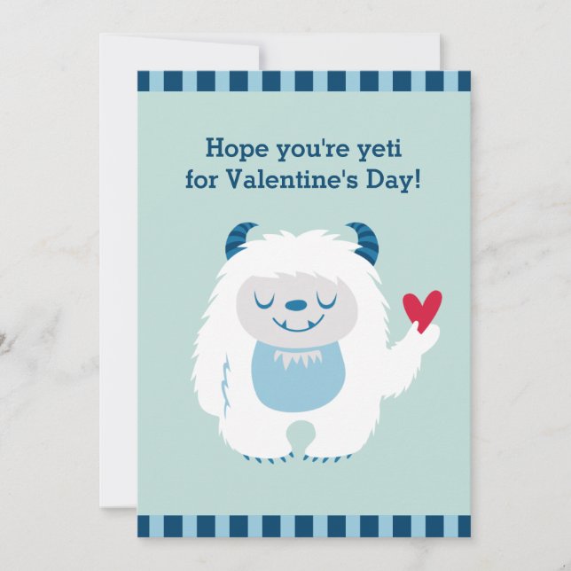 Carte de vacances pour petits enfants Valentine (Devant)
