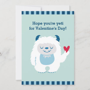 Carte de vacances pour petits enfants Valentine