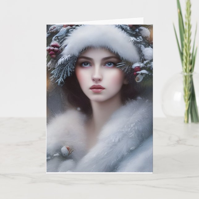 Carte de vacances Princess Winter (Devant)