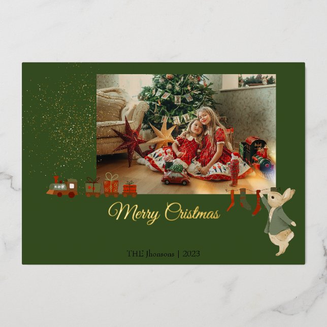 Carte de vacances Rabbit Peter (Recto)