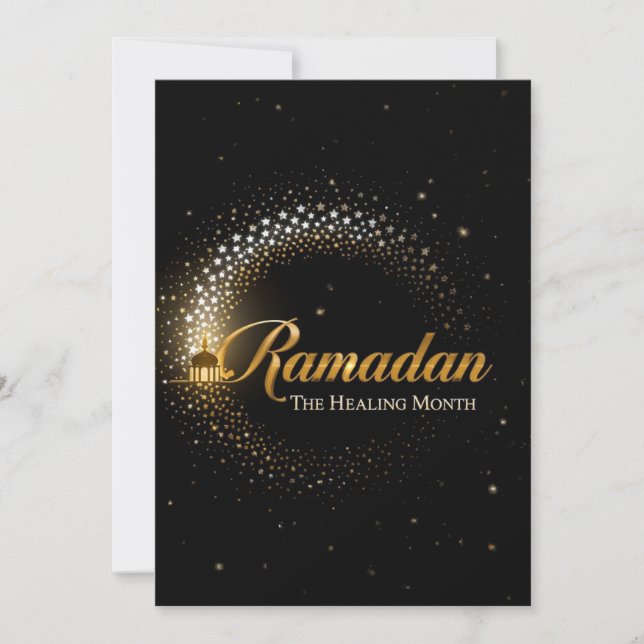 Carte de vacances Ramadan MubaraK (Devant)