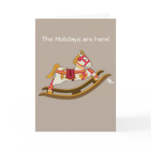 Carte de vacances Rocking Horse