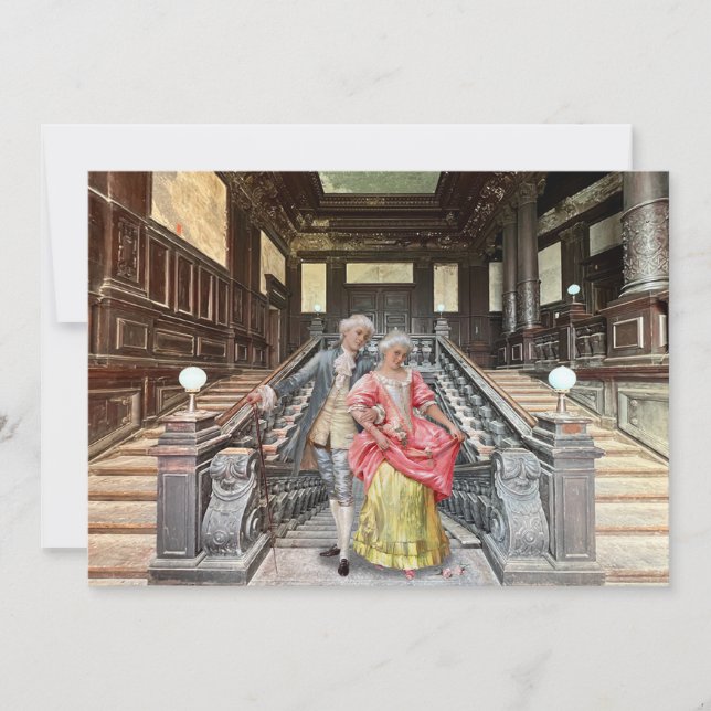 Carte de vacances Rococo Flat (Devant)