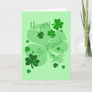 Carte de vacances Saint Patrick’s Day Blessing