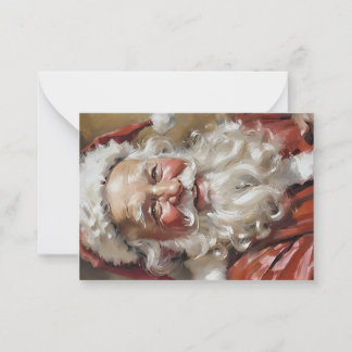 Carte de vacances Santas Smiles