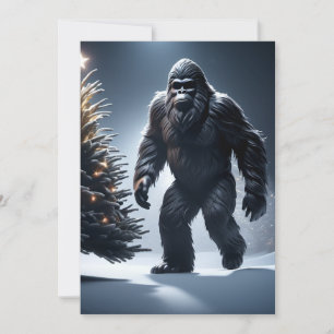 Carte de vacances Sasquatch