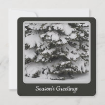 Carte de vacances Snowtree Flat