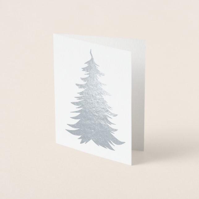Carte de vacances TINSEL Silver (Devant)