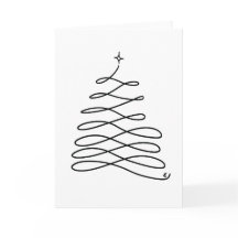 Carte de vacances vierge Erin's Tree