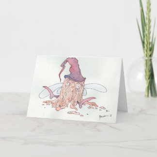 Carte de vacances Wine fairy - horizon de températ