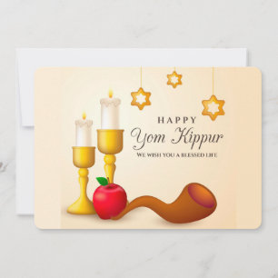 Carte de vacances Yom Kippour