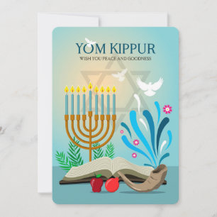 Carte de vacances Yom Kippour