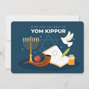 Carte de vacances Yom Kippour