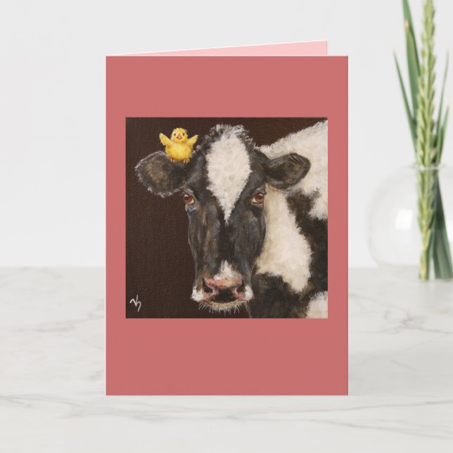 carte de vache et de peep (Devant)