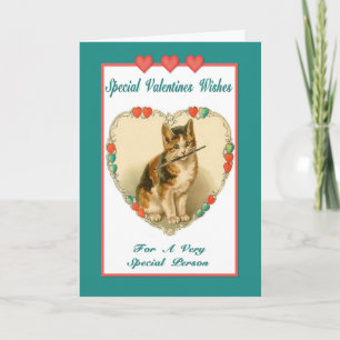 Carte de Valentine de chaton - amitié