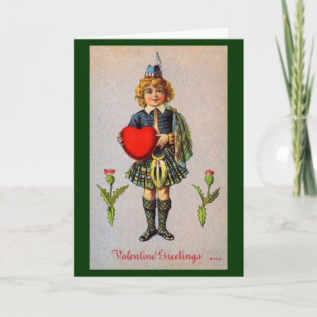 Carte de Valentine d'Irlandais (Devant)
