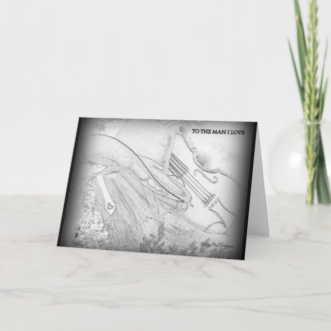 Carte de Valentine pour le cowboy (Devant)