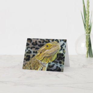 Carte de Valentines Dragon À Porte
