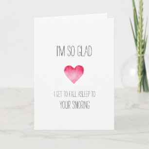 Carte de Valentines sarcastique et hilarante