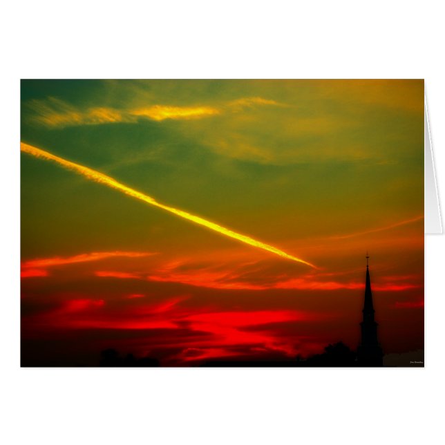 carte de Vendredi Saint de rosso di mattina (Devant horizontal)