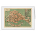 Carte de Venise, Italie vers 1886