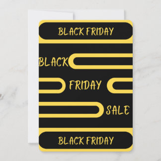 carte de vente du vendredi noir