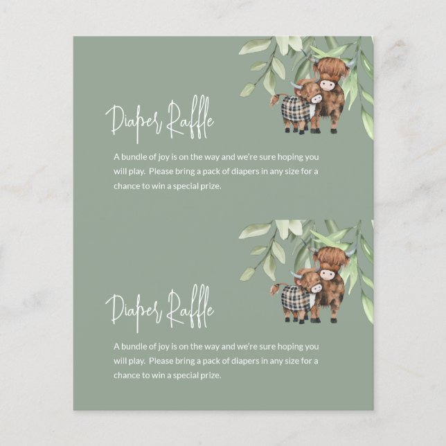 Carte de verdure de vache à pain budget 2 en 1 (Devant)