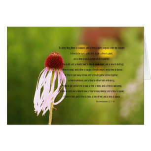 Carte de vers d'Ecclesiastes