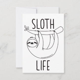 Carte de vie Sloth